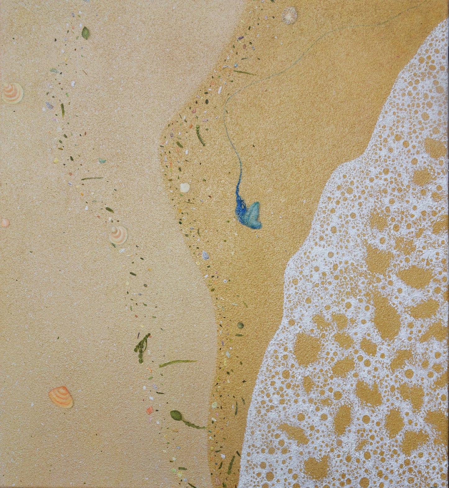 Blue Bottle and Sand Formations.